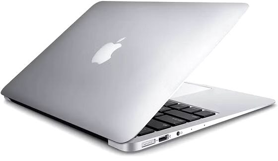 لپ تاپ اپل مک بوک ایر مدل A1466 ظرفیت ۲۵۶ گیگابایت با پردازنده Core i5 و رم ۸ گیگابایت کار